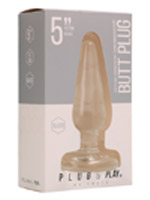 Basic Glass Butt Plug 5 inch