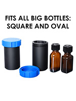 Poppers Keeper Big Slim - Schwarz/Blau