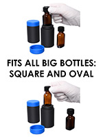 Poppers Keeper Big - Black/Blue