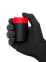 Poppers Keeper Small - Schwarz/Rot