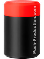 Poppers Keeper Small - Schwarz/Rot