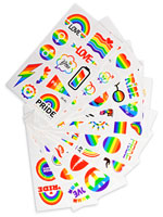 Pride Tattoos - 1 Sheet