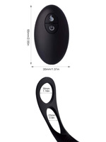 Silicone Remote Prostate Massager with Heating Function