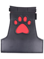 Puppy Play Padded Palm Gloves - Rot