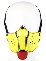 Puppy Play Neoprene Muzzle - Gelb