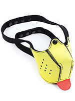 Puppy Play Neoprene Muzzle - Yellow