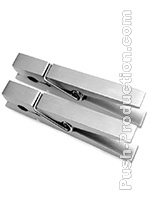 Push Xtreme Fetish - Heavy Metal Clothespins Clamps