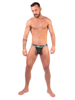 - Push - Premium Mesh Jock - Schwarz/Gelb