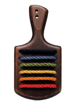 Rainbow Wooden Paddle