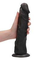 RealRock - Dildo 10 inch ohne Hoden - Schwarz