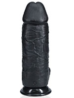 RealRock - Dildo 10 inch mit Hoden - Extra Thick