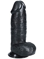 RealRock - Dildo 8 inch mit Hoden - Extra Thick