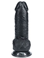 RealRock - Dildo 8 inch mit Hoden - Extra Thick