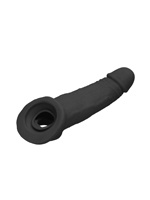 RealRock - Penis Sleeve 9 inch - Black