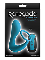 Renegade Slingshot 2 Vibrating Prostate Stimulator Blau