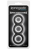 Renegade - Threefold Super Stretchy Silicone Cockring