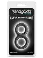 Renegade - Twofold Super Stretchy Silicone Cockring