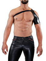 Open Shoulder Harness - Black