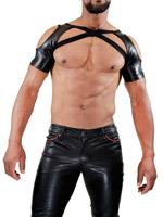 Open Shoulder Harness - Schwarz