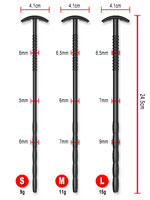 Silicone dilator with holes and syringe