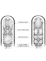 Tenga - Flip Zero Gravity Masturbator - Hard Edition