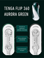 Tenga - Flip 360 - Aurora Green