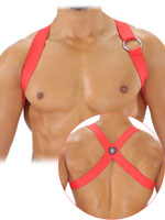 Party Boy Elastic Harness - Red