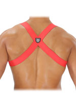 Party Boy Elastic Harness - Red