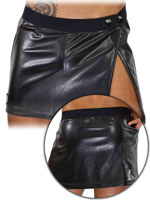 Fetish Skirt - Schwarz